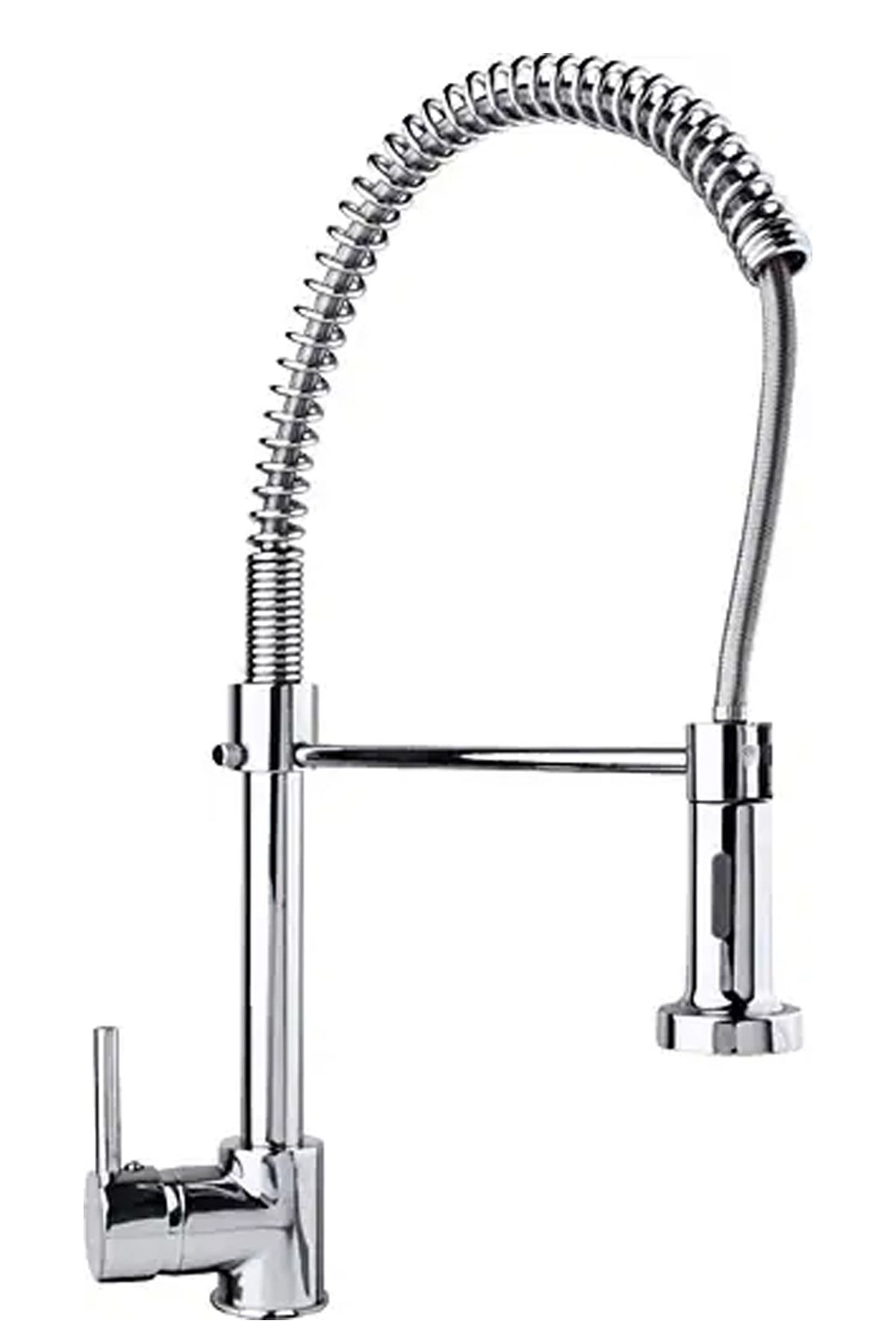 Çift Fonksiyonlu Aç Kapa Spiralli Endüstriyel Mutfak Evye Bataryası 5 Yıl Garanti