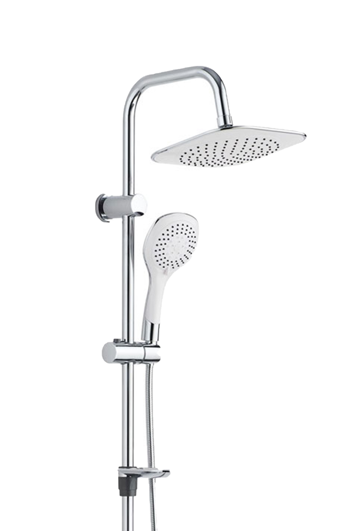 BF53 Beyaz Tepe Duş Robotu Duş Seti Banyo Lavabo Mutfak Bataryası