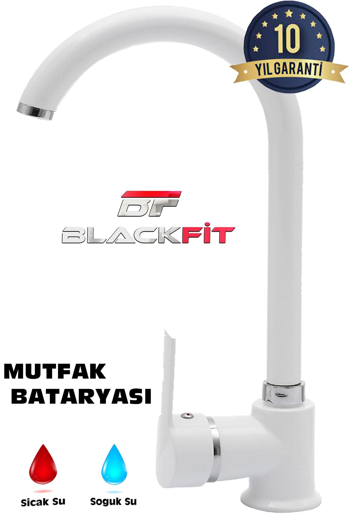 Delta Lüks Çift Su Girişli Batarya Seti Banyo Mutfak Lavabo Bataryası 10 Yıl Garanti