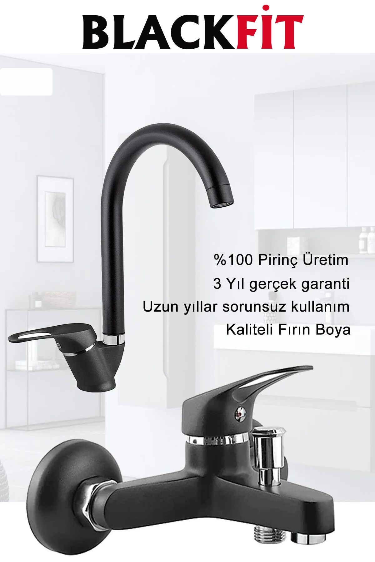 Siyah Robot Tepe Duş Seti Mix Siyah Banyo Lavabo Bataryası Seti Banyo çeşmesi