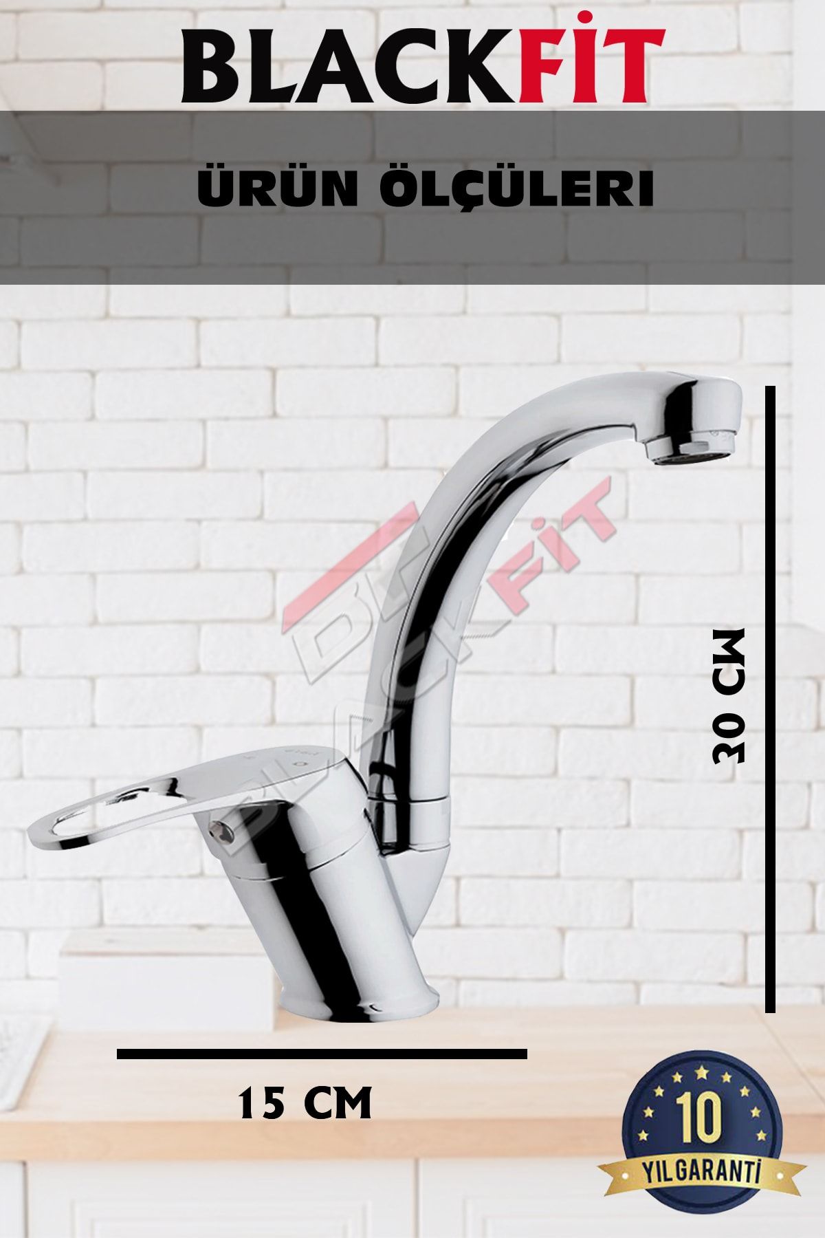 Mix Lavabo Bataryası Çift Su Girişli Aç Kapa Banyo Çeşmesi