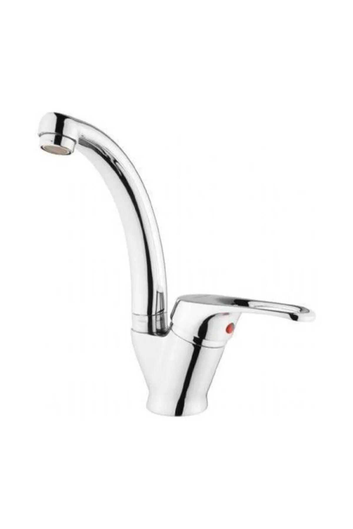 Mix Lavabo Bataryası Çift Su Girişli Aç Kapa Banyo Çeşmesi