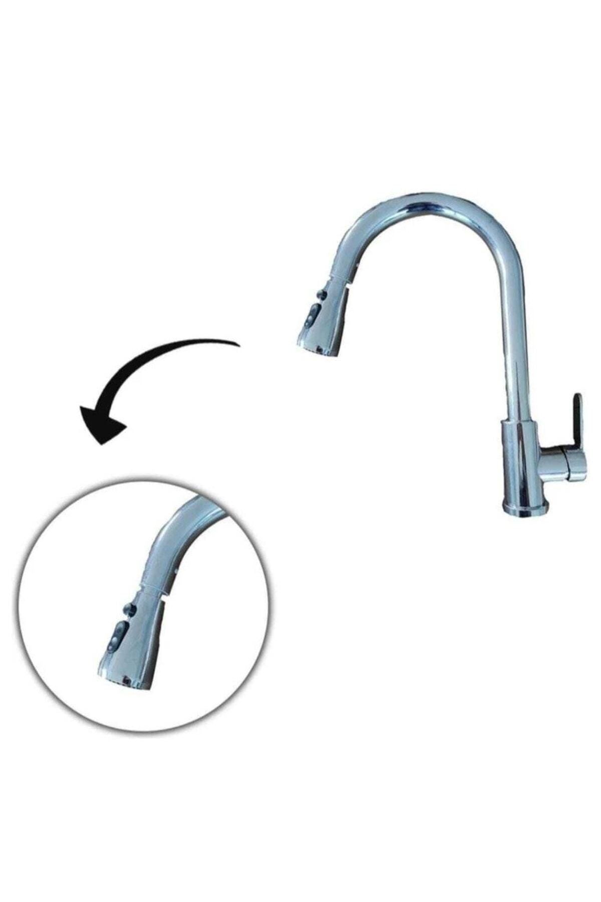 Şık Tasarım Modern Görünümlü Spiralli Eviye-mutfak Bataryası