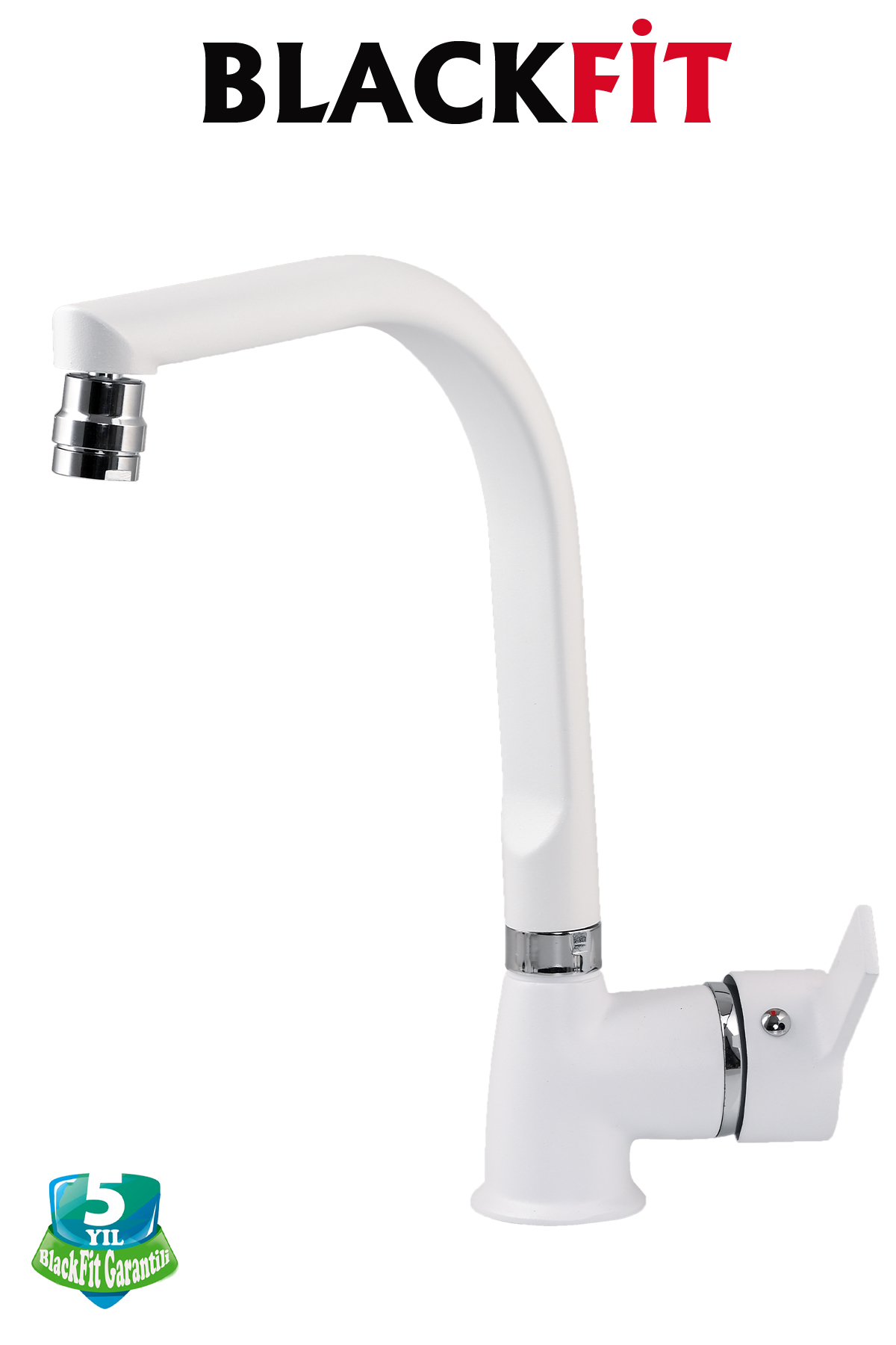 BF53 Beyaz Tepe Duş Robotu Duş Seti Banyo Lavabo Mutfak Bataryası