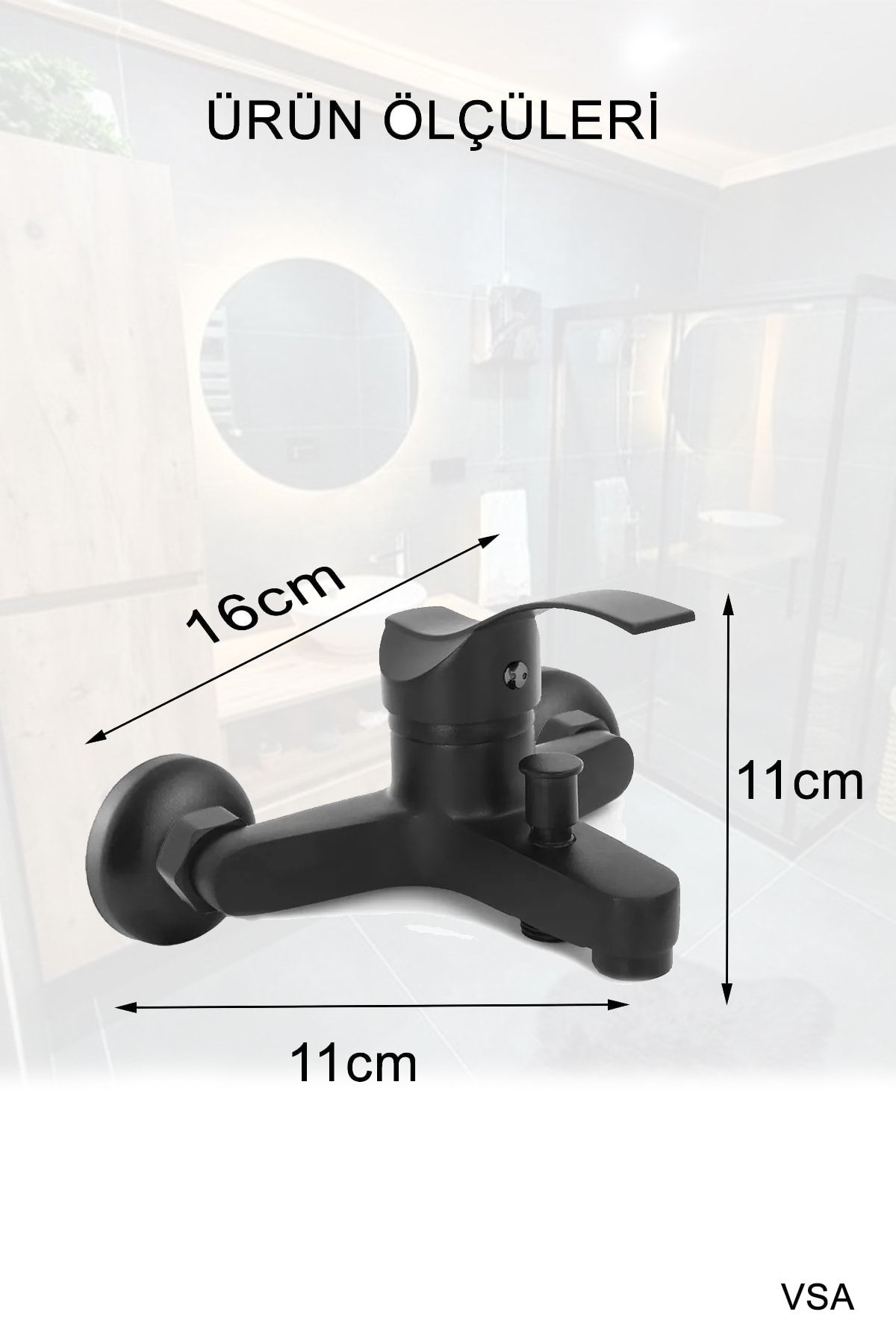 Siyah Robot Siyah Tepe Yağmurlama Duş Seti Mutfak Banyo Lavabo Bataryası Set