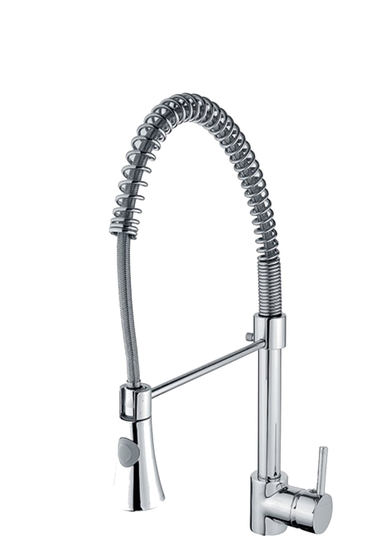 Çift Fonksiyonlu Aç Kapa Spiralli Endüstriyel Mutfak Evye Bataryası 5 Yıl Garanti