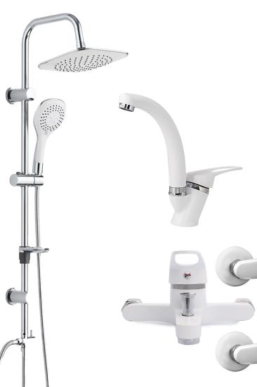 Banyo Çeşmesi Duş Bataryası Yerli 5 Yıl Garanti